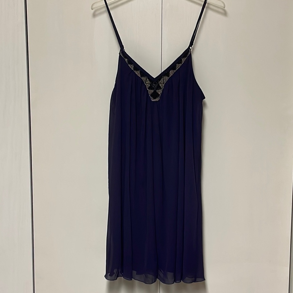 Express Slip Dress with beading